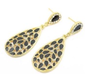 Cheap Exquisite retro Water-drop Stud Earrings 