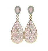 Cheap Exquisite retro Water-drop Stud Earrings 