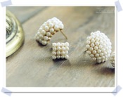 Fashion pearl stud earrings Ed00080