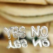 Silver 'YES NO