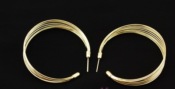  Fashion circles earrings  Eh00117gold