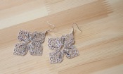 Cheap  Graceful maple leaves earrings Eh00310silver