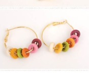 Popular Color earrings Eh00335