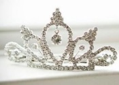 Fashion diamond crown barrette  Fj00005silver