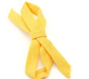 color flax bowknot barrette  Fj00009yellow