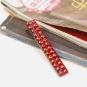 Lovely double-tier Barrette  Fj00120red