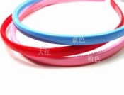 Simple color thin headband Fk00007blue