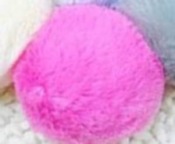 Lovely floss ball hair band  Fq00001pink