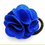 Rose Hair Band  Fq00003blue