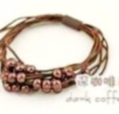 Cheap Multi-circle with beads hair band