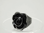 Romatic rose ring  Jz00187black