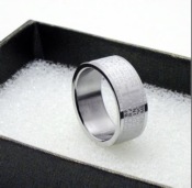 Bible cross ring for boys   Jz00198silver