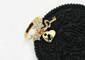 Small bouquet index finger ring Jz00209gold