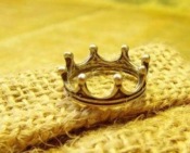 Retro crown rings Jz00214gold