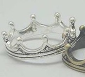 Cheap Retro crown rings Jz00214silver