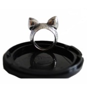 Cheap Retro VINTAGE cat ears ring Jz00217