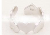 Ringent Heart connected rings Jz00237