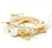 Occident fashion multi-layer leather rope bracelet