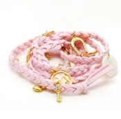 Occident fashion multi-layer leather rope bracelet 