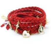 Cheap Occident fashion multi-layer leather rope bracelet