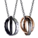 Titanium steel men's necklace TXl0072
