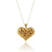 Cheap Long style retro hollow out peach heart pendant sweather chain 
