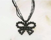 Hollow butterfly multi-layer necklace  