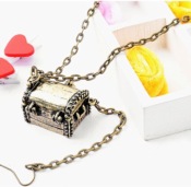  Individual Treasure case necklace   Xl00221