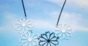 VIVI style refreshment chrysanthemum necklace  