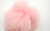 Lovely Color rabbit fur ball phone chain